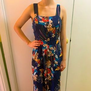 Adelyn Rae floral jumpsuit